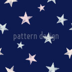 Estrella rellena de zigzags en tonos pastel Estampado Vectorial Sin Costura