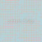 Cuadrícula escandinava abstracta Estampado Vectorial Sin Costura