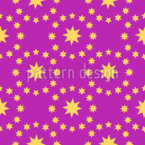 Starburst magique Motif Vectoriel Sans Couture