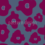 Soucoupe Fleurs Motif Vectoriel Sans Couture