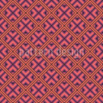Diamantes árabes Estampado Vectorial Sin Costura