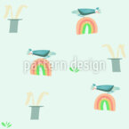 Magia de saltamontes Estampado Vectorial Sin Costura