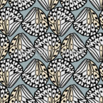 Elegantes alas de mariposa Estampado Vectorial Sin Costura