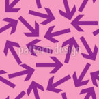 Pointing in all directions  Seamless Vector Pattern Design