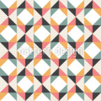 Losanges et rayures Motif Vectoriel Sans Couture