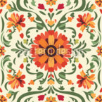 Vite ornamentale da fiore vintage disegni vettoriali senza cuciture