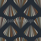 Coquillages colorés Motif Vectoriel Sans Couture