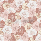 Rosier élégant Motif Vectoriel Sans Couture