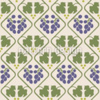 Vignes angulaires Motif Vectoriel Sans Couture