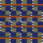 Moderne geometrische abstrakte Komposition Nahtloses Vektormuster
