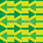 Flechas opuestas Estampado Vectorial Sin Costura
