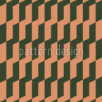 Armonía en zigzag Estampado Vectorial Sin Costura