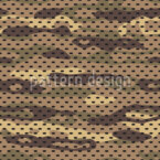Tecido de camuflagem Design de padrão vetorial sem costura